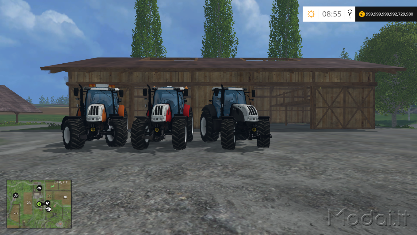 Steyr 6160 Cvt Pack Modailt Farming Simulatoreuro Truck Simulatorgerman Truck Simulator 4967