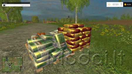 Placeable Seed Pallets