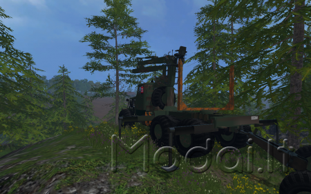 Kraz forestry truck (version 2.5)