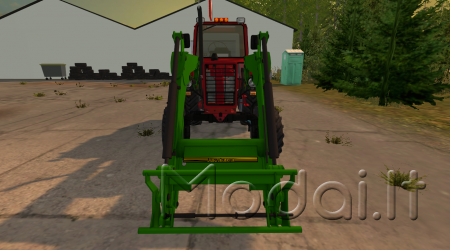 JOHN DEERE 753 FRONTLOADER