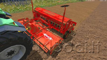 Seed and cultivator to combine Kuhn