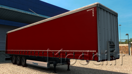 Red krone trailer