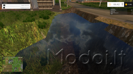 placeable mud and water