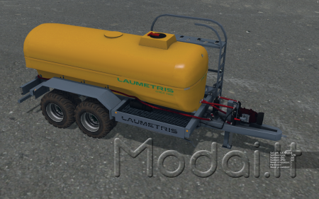 Laumetris tank-trailer PTL-12V