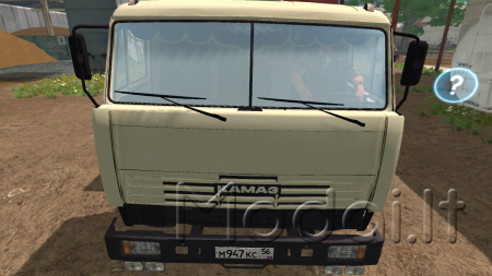 KamAZ 43253 GBR-15 and trailer SZAP 8357-02 GBR-15