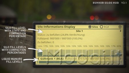 Bunker Silos Hud V 2.1