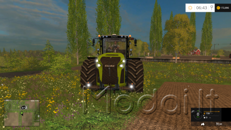 CLAAS XERION 5000 WASHABLE(WHEEL SHADER) LS15