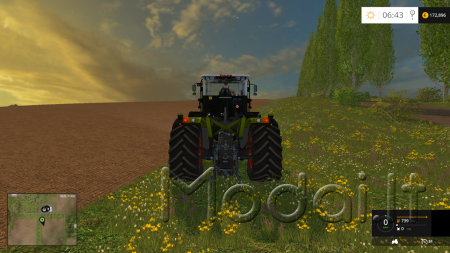 CLAAS XERION 5000 WASHABLE(WHEEL SHADER) LS15