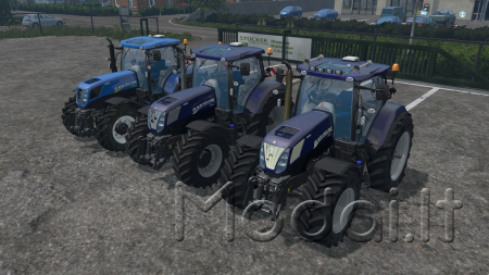New Holland T7 Series T7.220 / 250/ 270 Wheelshader