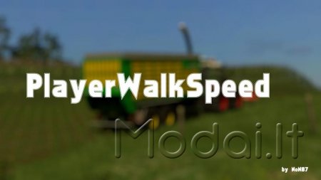 Player Walk Speed