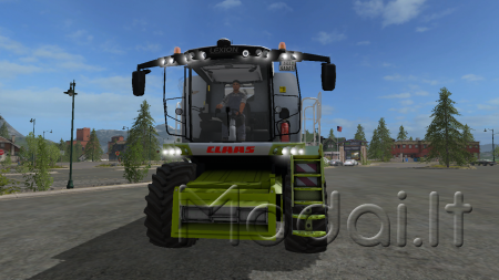 Lexion 780 TT, standard and wide tires