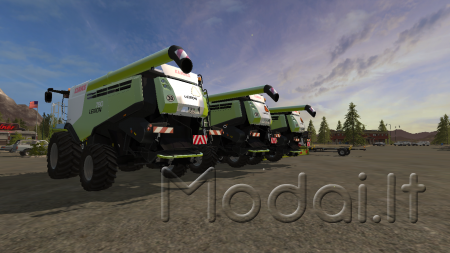 Lexion 780 TT, standard and wide tires