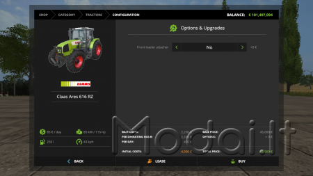 Claas Ares 616 RZ