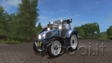 NEW HOLLAND T5 TIER 4A + NEW HOLLAND 750TL
