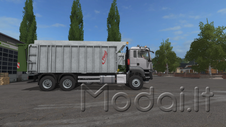MAN TGS with Fliegl extension V 4.1