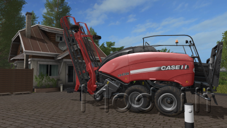 Case IH BigBaler LB-434 + Nadal R90