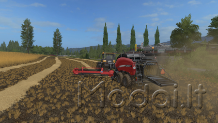 Case IH BigBaler LB-434 + Nadal R90