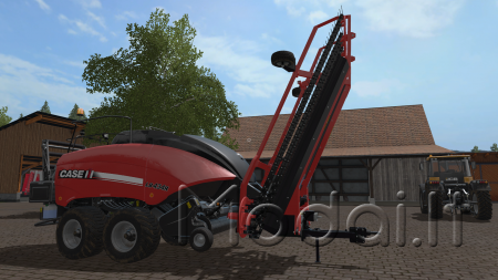 Case IH BigBaler LB-434 + Nadal R90