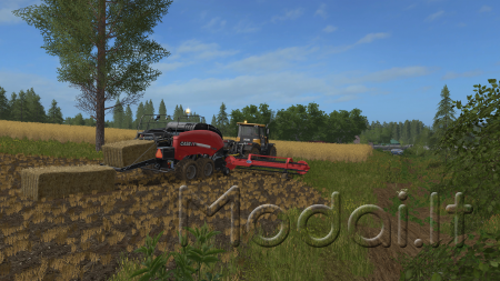 Case IH BigBaler LB-434 + Nadal R90