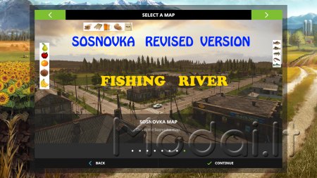 SOSNOVKA FISHING RIVER MAP V 1.0