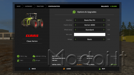 CLAAS XERION 4000–5000 V6.0 FINAL