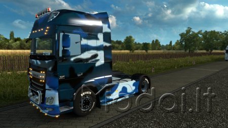 Ets2 Truck Camo Skin by Aurimasxt