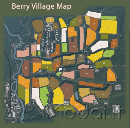 Berry Village Map V2.0.2